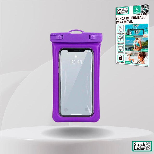 Funda impermeable para móvil sumergible