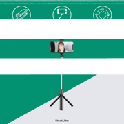 Palo selfie con trípode Bluetooth