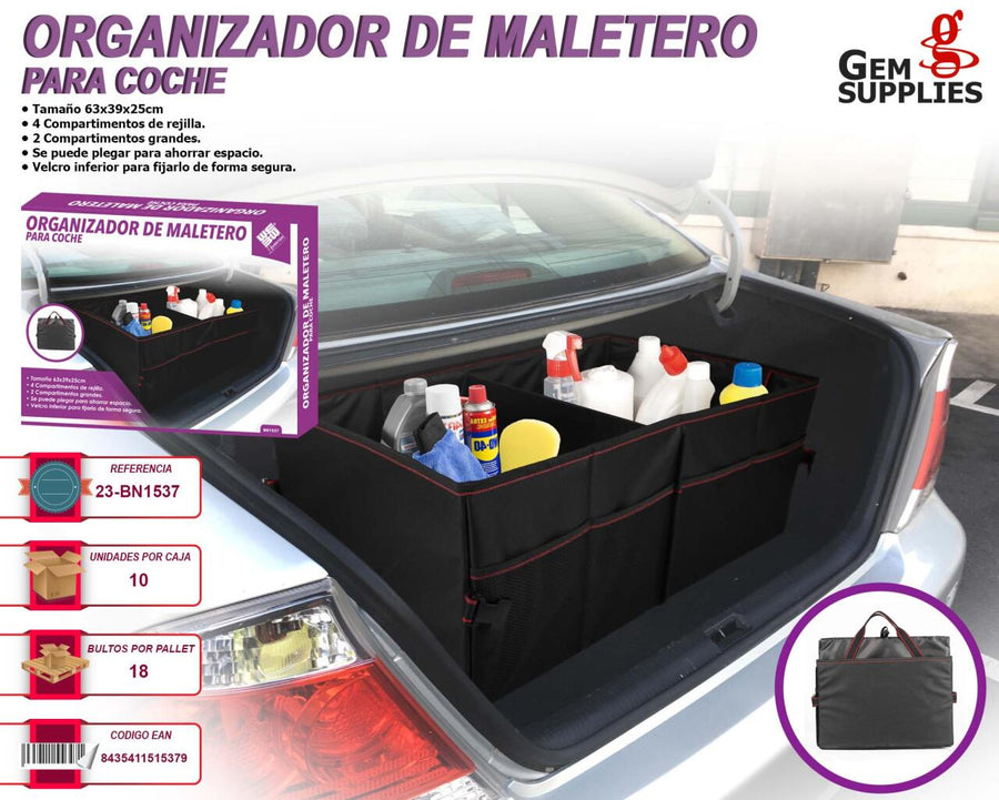 Maletero ordenado al instante