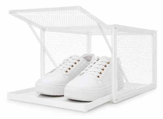 Zapatero extraíble modular para armario