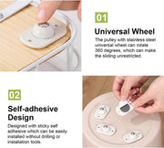 Ruedas adhesivas universales 4PCS