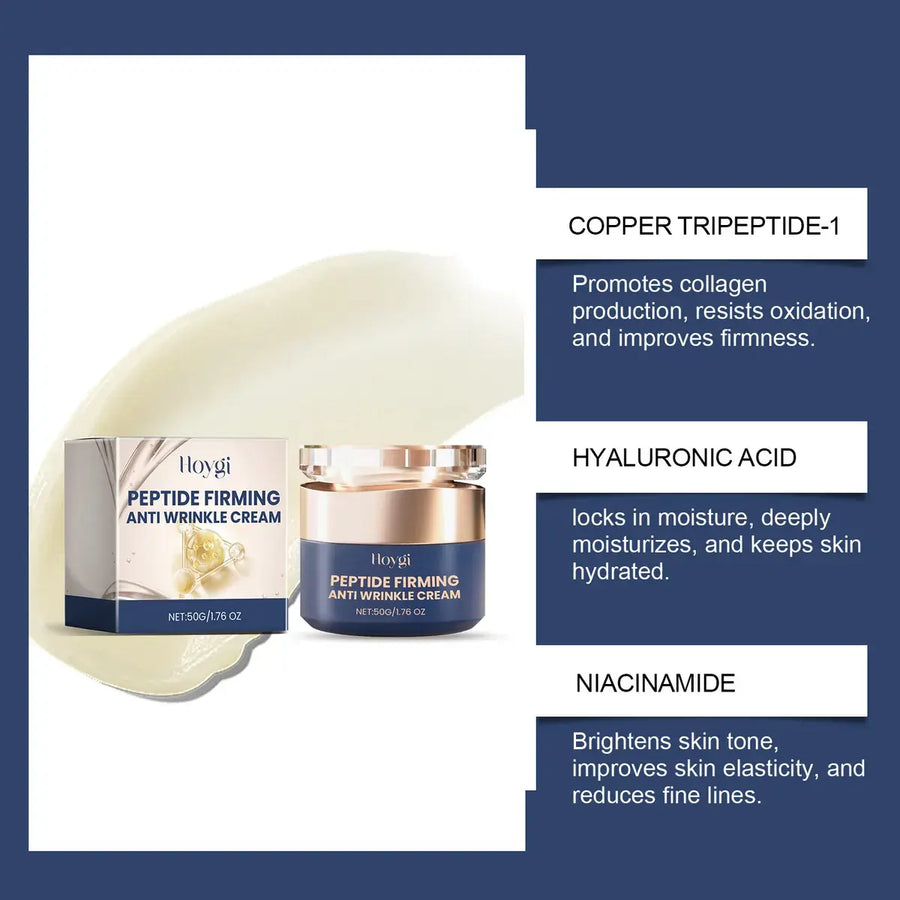Crema Antiarrugas con Péptidos 50g