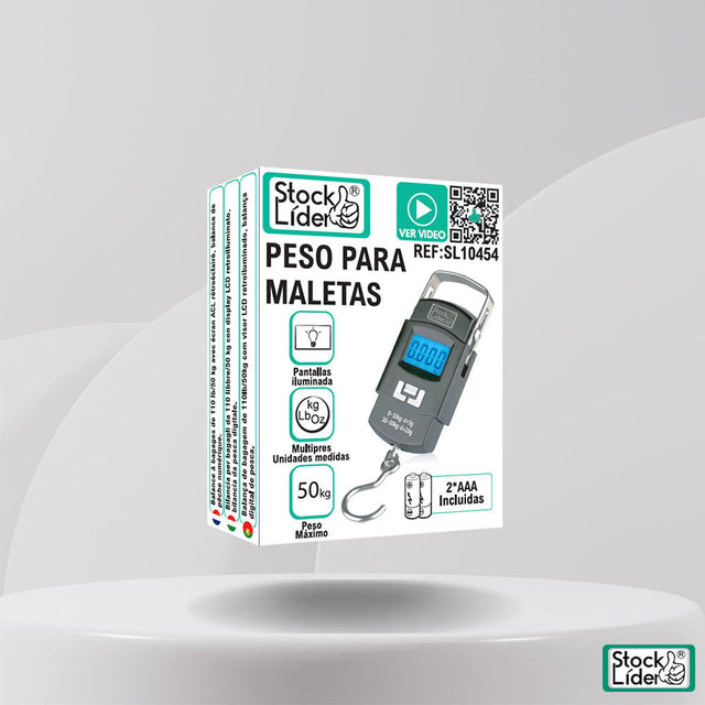 Peso para maletas digital 50 kg