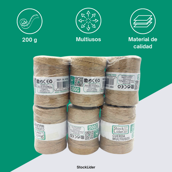 Cuerda multiusos 200g resistente | ViamoMas