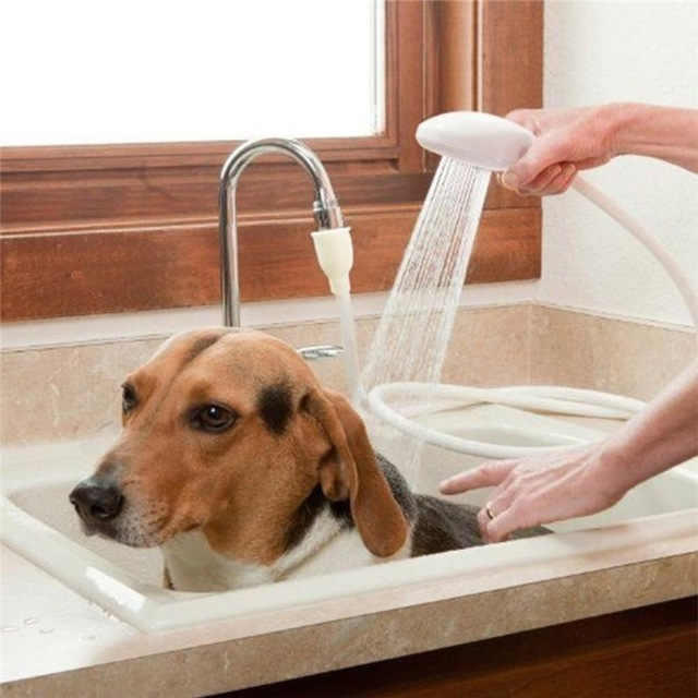 Manguera de ducha para mascotas 1,4 m