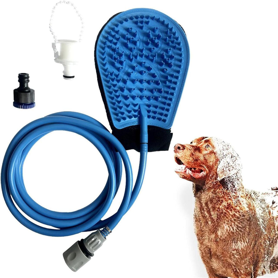 Guante de lavado para mascota | Limpieza fácil