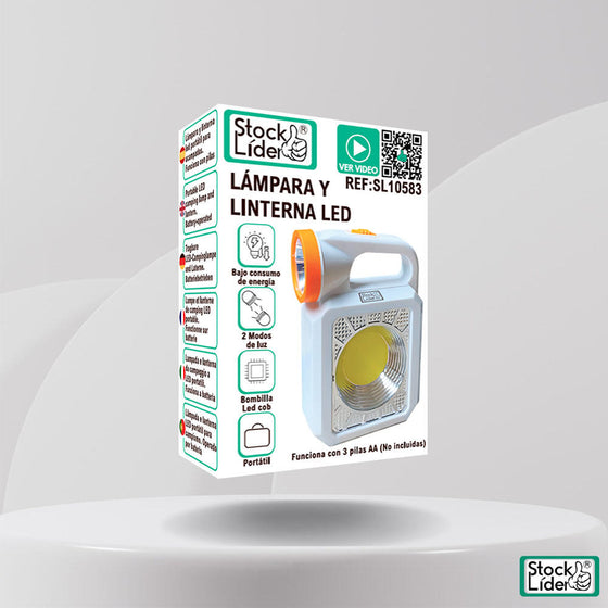 Lámpara y linterna LED 2 en 1 | ViamoMas
