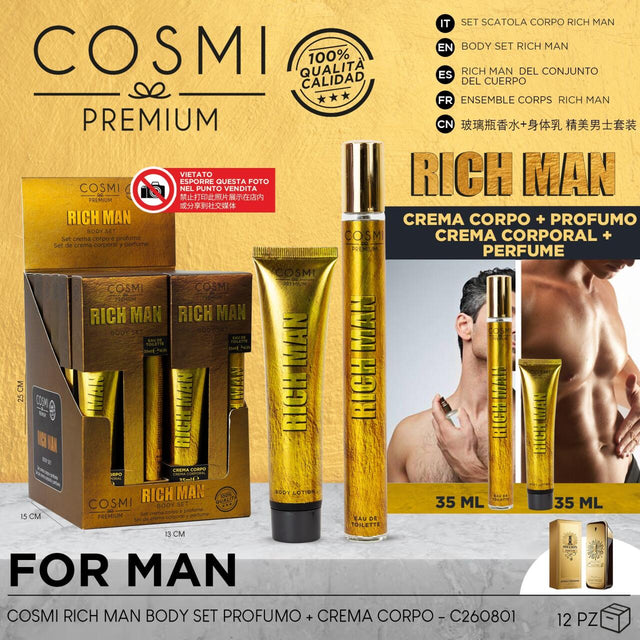 Set Rich Man COSMI 35+35 ml