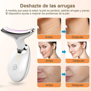 Masajeador antiarrugas facial 7 luces