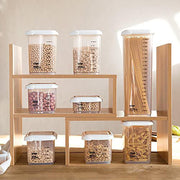 Recipientes apilables con tapa | Set 4