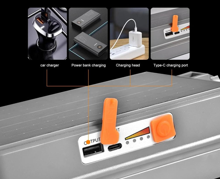 Foco led solar recargable