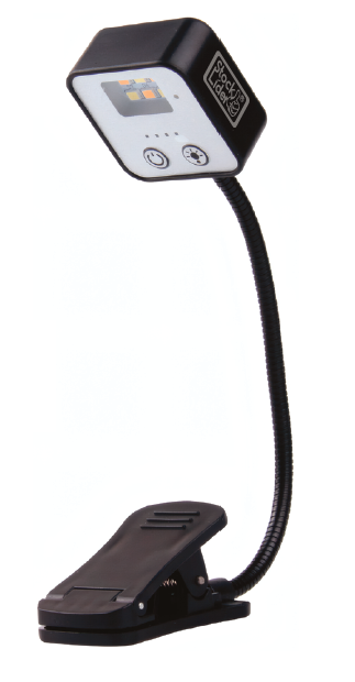 lámpara lectura clip led recargable