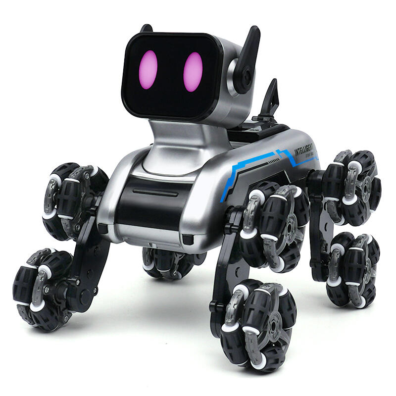 Perro robot inteligente 8 ruedas STLNT