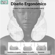 Cojín masajeador para espalda y cuello