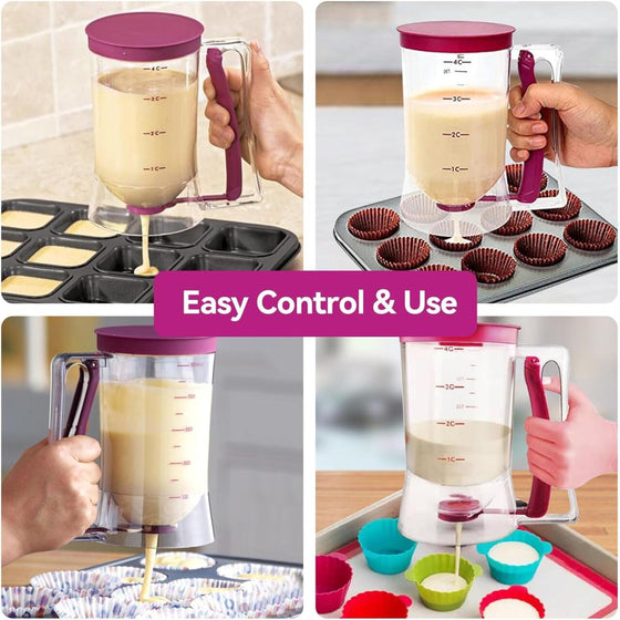 Dispensador de masa para repostería