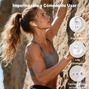 Auriculares Bluetooth 5.4 ANC táctiles