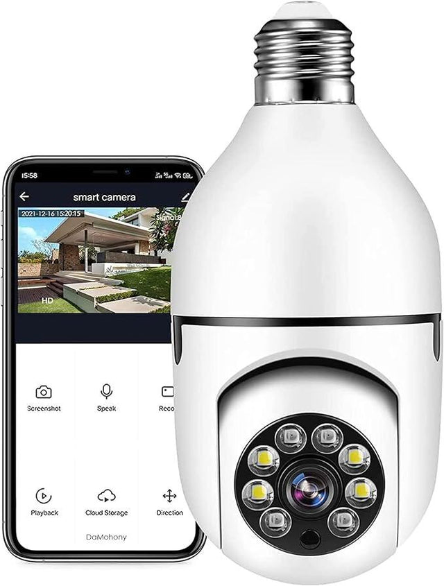 Cámara bombilla de vigilancia WiFi | ViamoMas