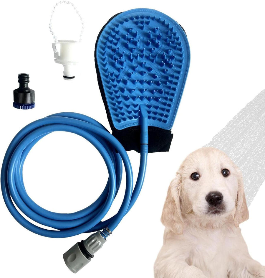 Guante de lavado para mascota | Limpieza fácil