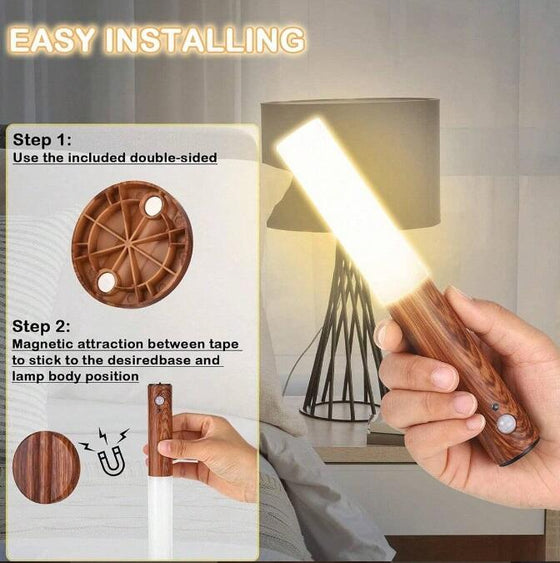 Luz LED Magnética con Sensor de Movimiento