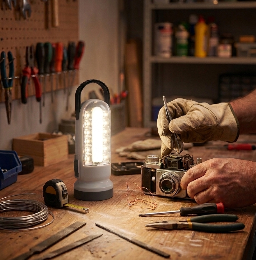 Lámpara de trabajo LED COB portátil | ViamoMas