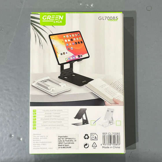 Soporte tablet ajustable plegable