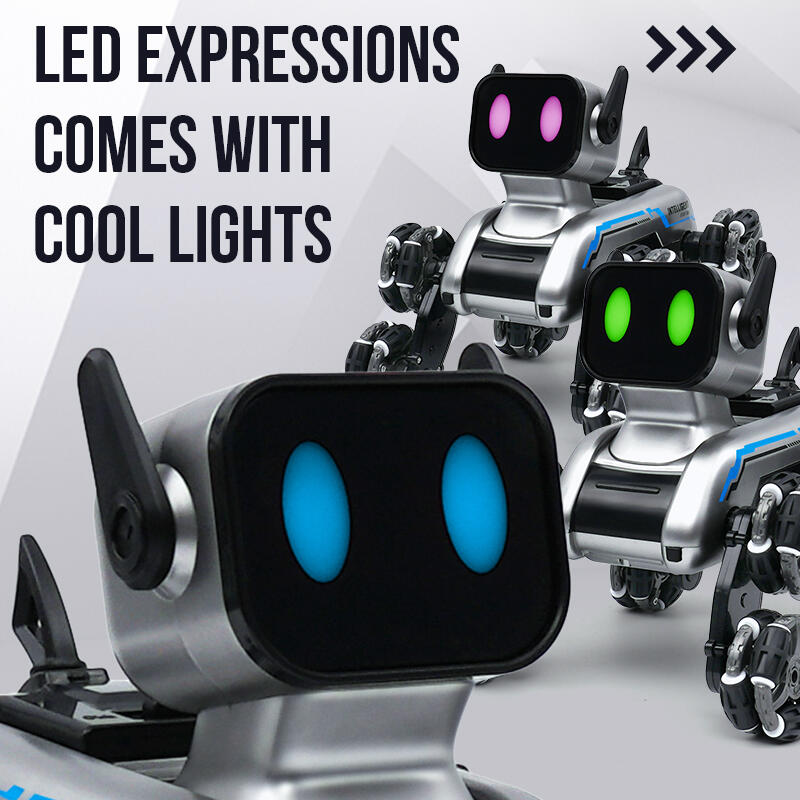Perro robot inteligente 8 ruedas STLNT
