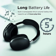 Auriculares Bluetooth Negro con Micrófono