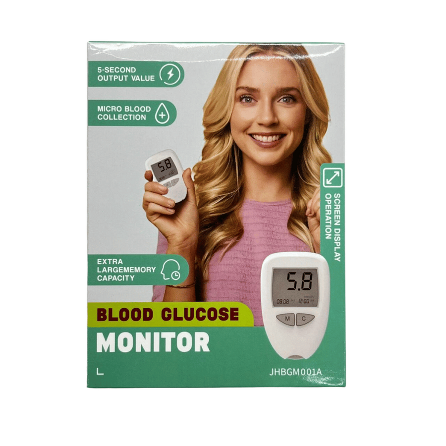 Medidor de glucosa digital con 50 tiras