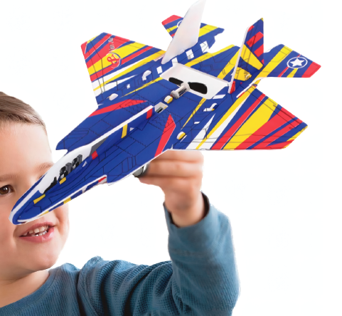Avión con batería recargable USB