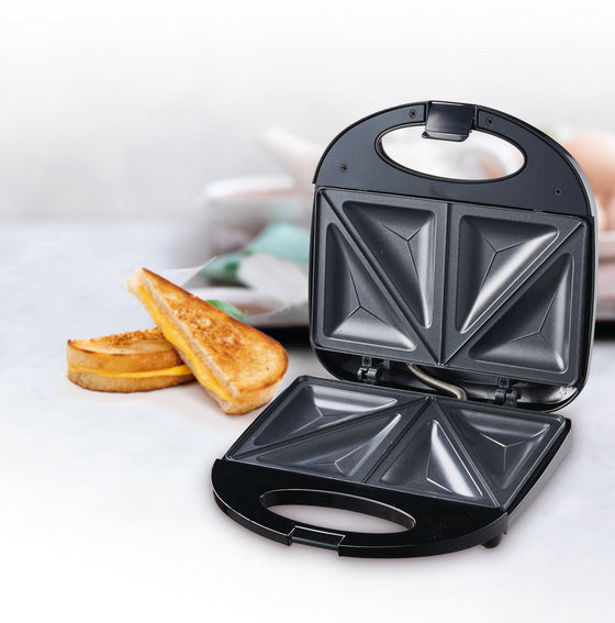 Sandwichera 750W Antiadherente 2 Sándwiches