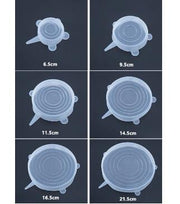 Tapa de Silicona Reutilizable para Cocina