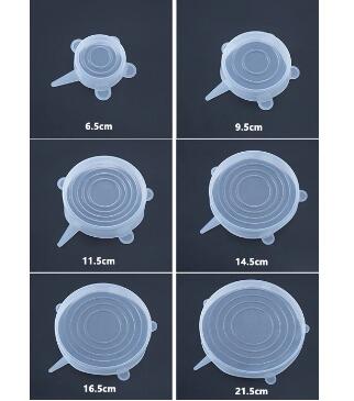 Tapa de Silicona Reutilizable para Cocina