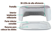 Secador de uñas LED UV 2 en 1 | ViamoMas