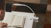 Lámpara LED con Pinza USB 360º