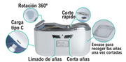 Corta uñas eléctrico suave y preciso