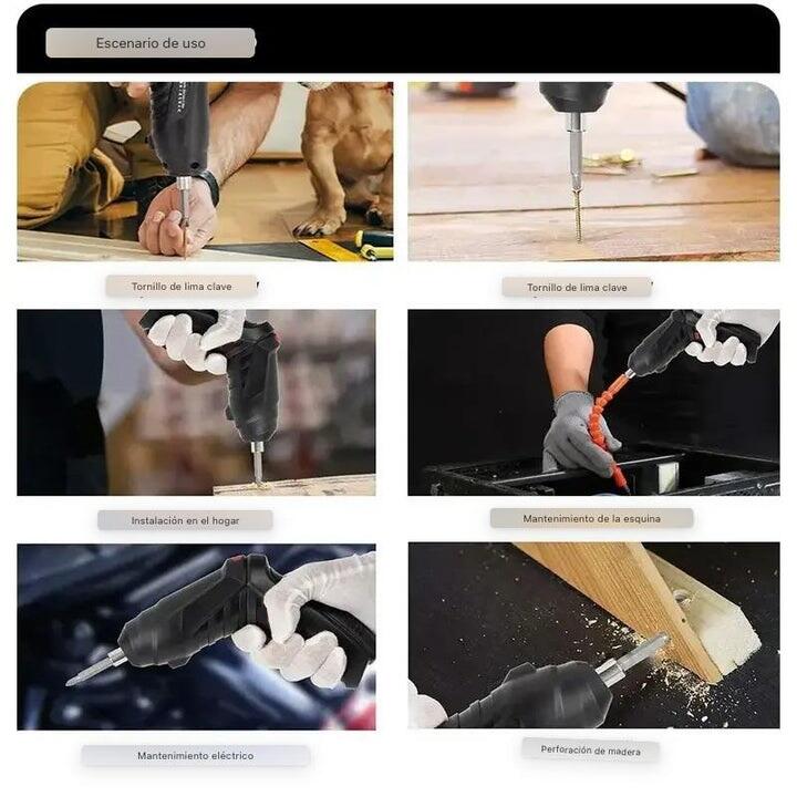 Maletín destornillador eléctrico 47 pcs