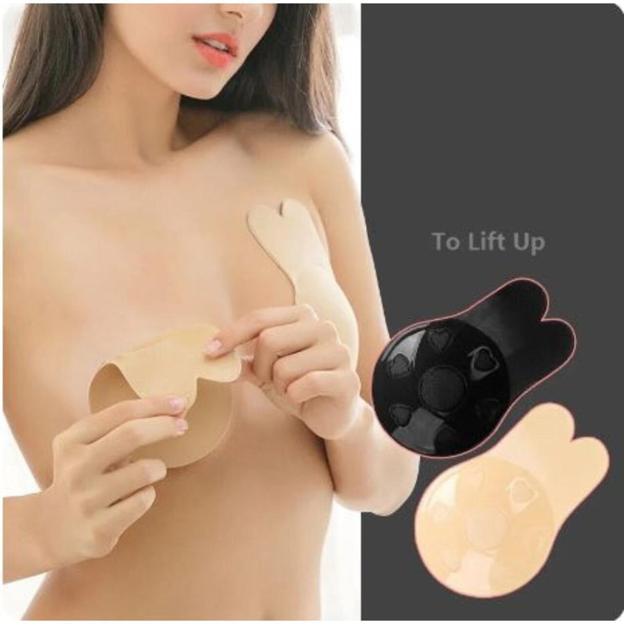 Sujetador de silicona push up adhesivo