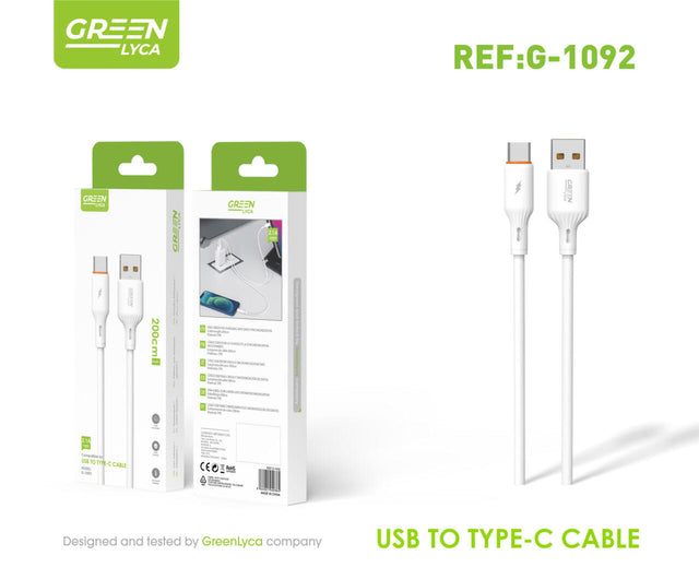 Cable USB a USB-C 2m 2,1A | ViamoMas