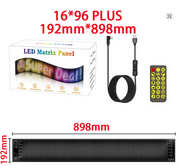 Panel LED Matrix 16x96 Plus flexible