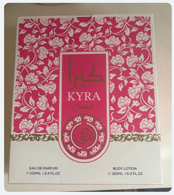 Set Perfume KYRA Sweet Mujer + Loción