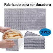 Paño de alambre X3 uds para limpiar fácil
