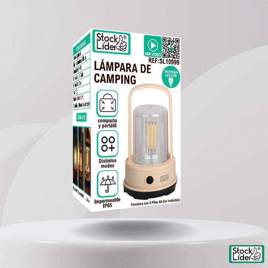 Lámpara de camping LED portátil | ViamoMas