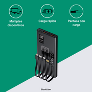 Powerbank carga rápida 10000mAh 22,5W
