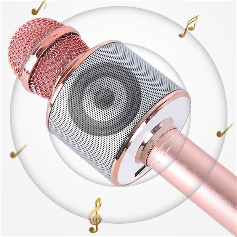 Micrófono WS-858 karaoke portátil