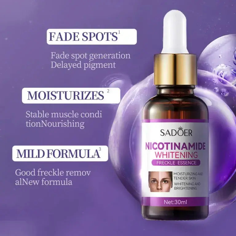 Nicotinamida para manchas e hidratación