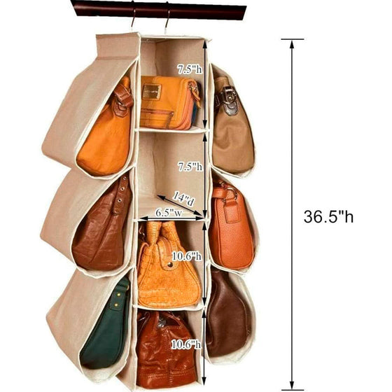 Organizador colgante armario bolsos 10