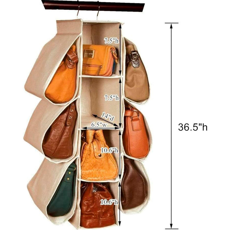 Organizador colgante armario bolsos 10