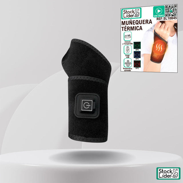 Muñequera térmica USB ajustable | ViamoMas