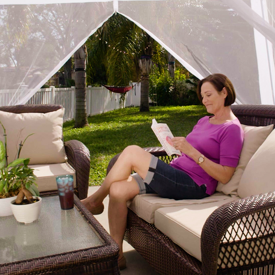 Carpa con mosquitera 360º y UV | ViamoMas