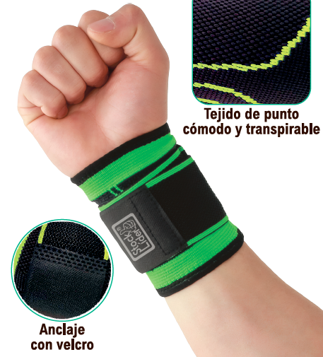Muñequera ajustable transpirable | ViamoMas